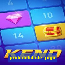 probabilidade jogo de futebol